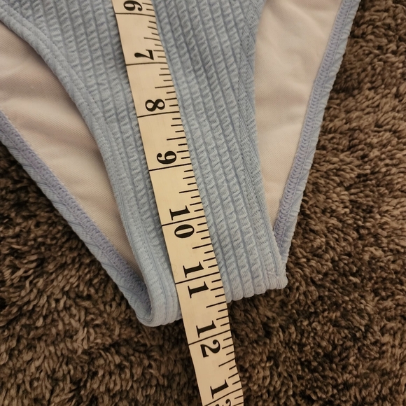 LILOSY 2 piece Bikini High Waisted/ Tummy Control /Ribbed/ Brazilian - Picture 8 of 12